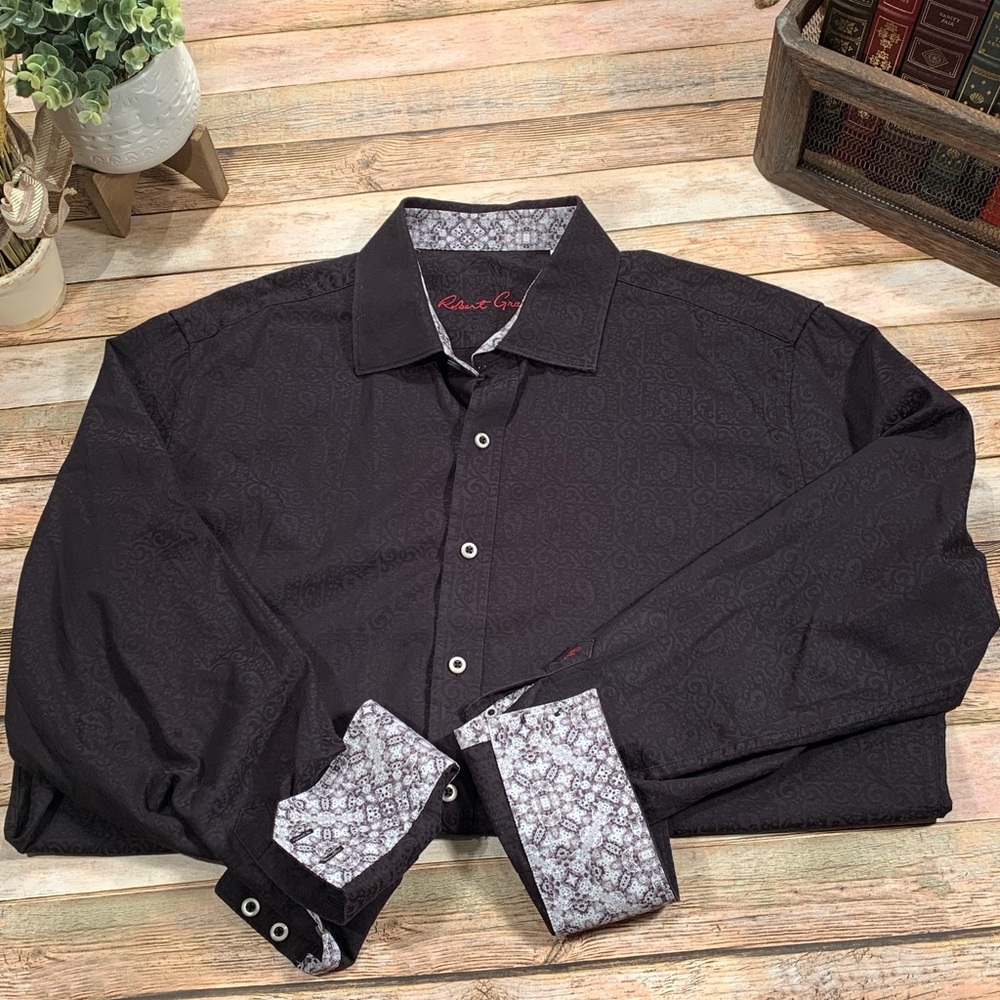 Robert Graham L/S Button-Down Flip Cuff Paisley